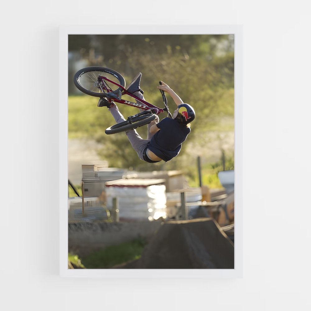 Poster Tricks et Passion – affiche Cyclisme (vue 3)